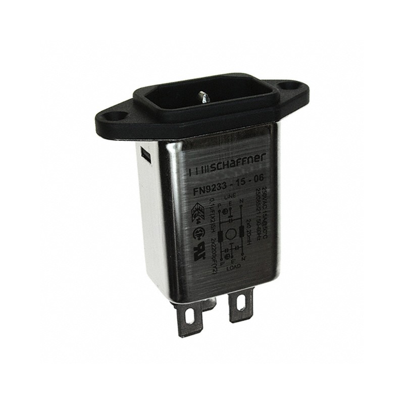 1 pcs : FN9233-15-06 - PWR ENT RCPT IEC320-C14 PANEL QC