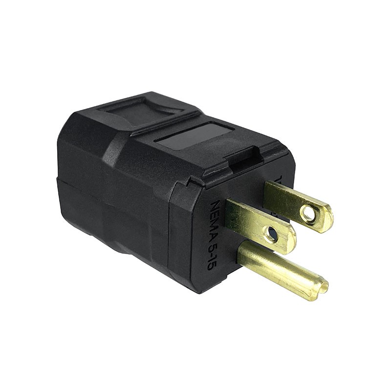 1 pcs : Q-910 - NEMA 5-15P PLUG REWIREABLE STRAI