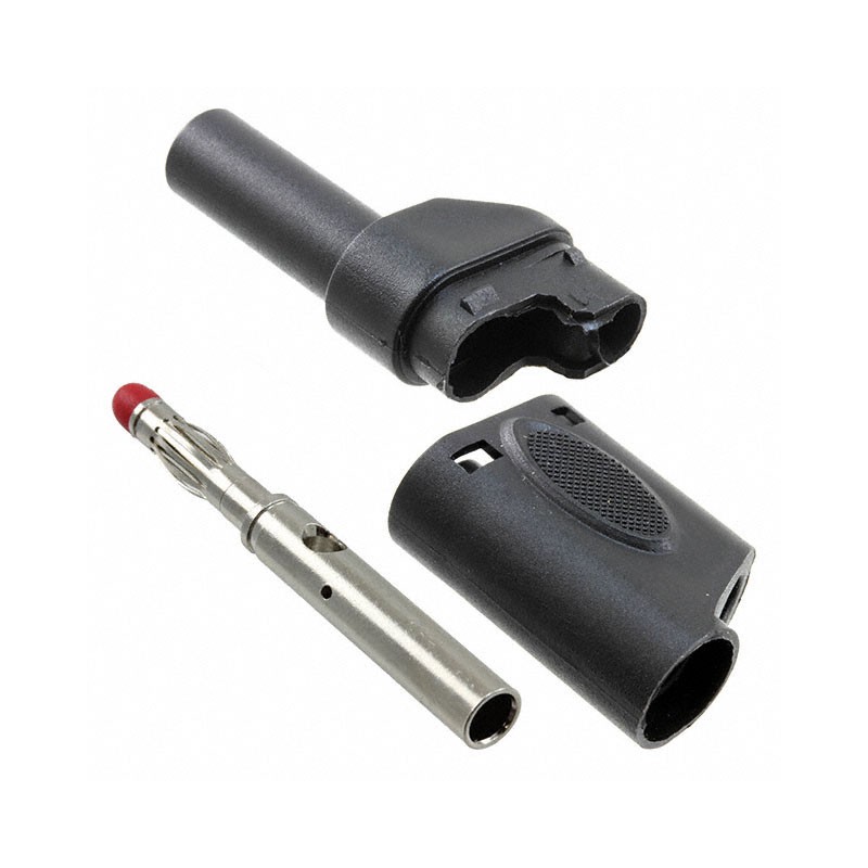 1 pcs : BU-31104-0 - CONN BANANA PLUG STACK SLDR BLK