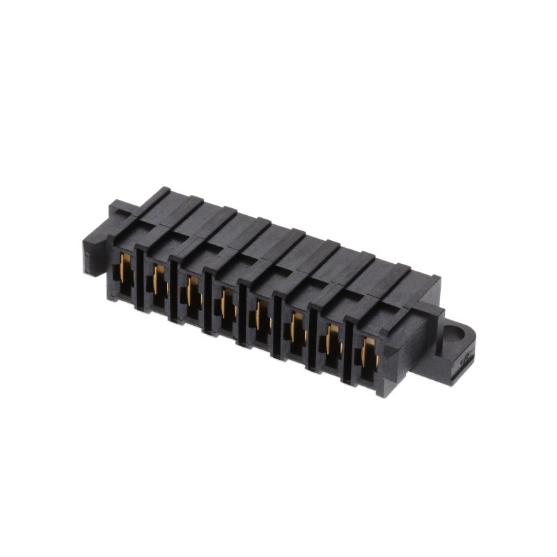 1 pcs : MPS-08-01-01-L-RA-SD - CONN RCPT 8POS 5.00MM R/A SLDR