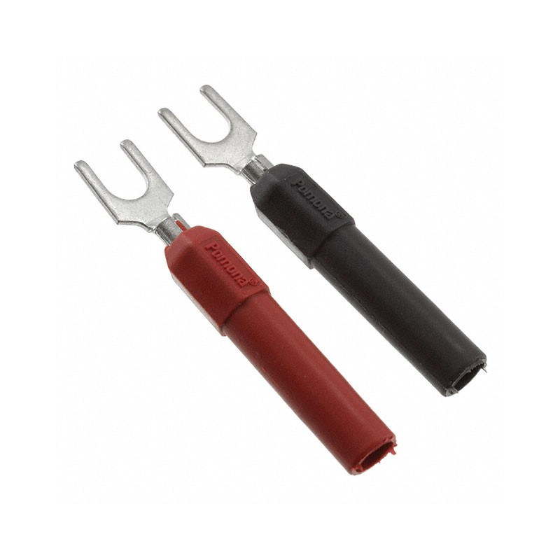 1 pcs : 3777A-02 - ADAPT SPADE LUG TO BAN JCK BLK/R