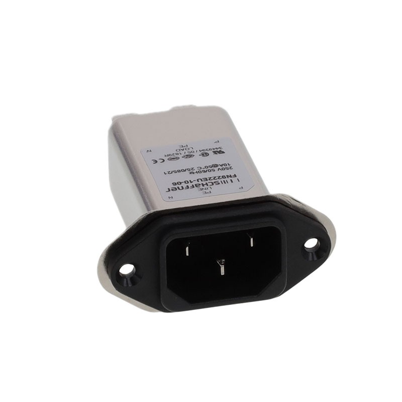 1 pcs : FN9222EU-10-06 - PWR ENT RCPT IEC320-C14 PANEL QC