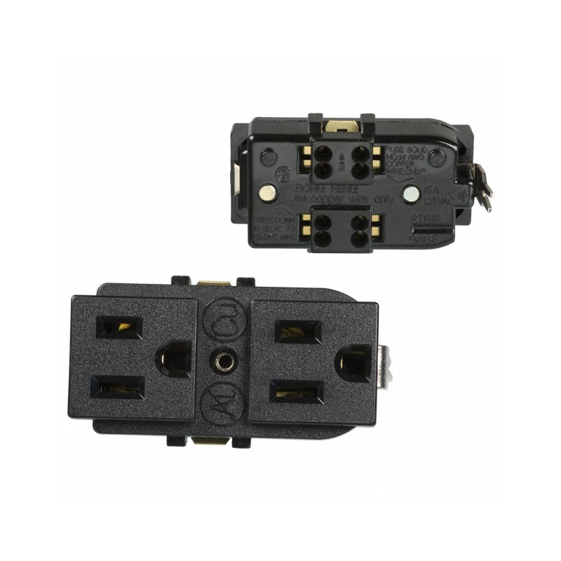 1 pcs : 740W-D/02 - PWR ENT RCPT NEMA5-15 BOX SCREW