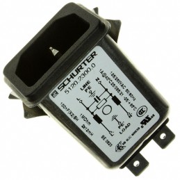 1 pcs : 5120.2300.0 - PWR ENT RCPT IEC320-C14 PANEL QC