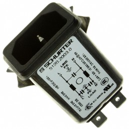 1 pcs : 5120.2003.0 - PWR ENT RCPT IEC320-C14 PANEL QC