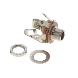 1 pcs : 13B - CONN JACK STEREO 6.35MM PNL MNT