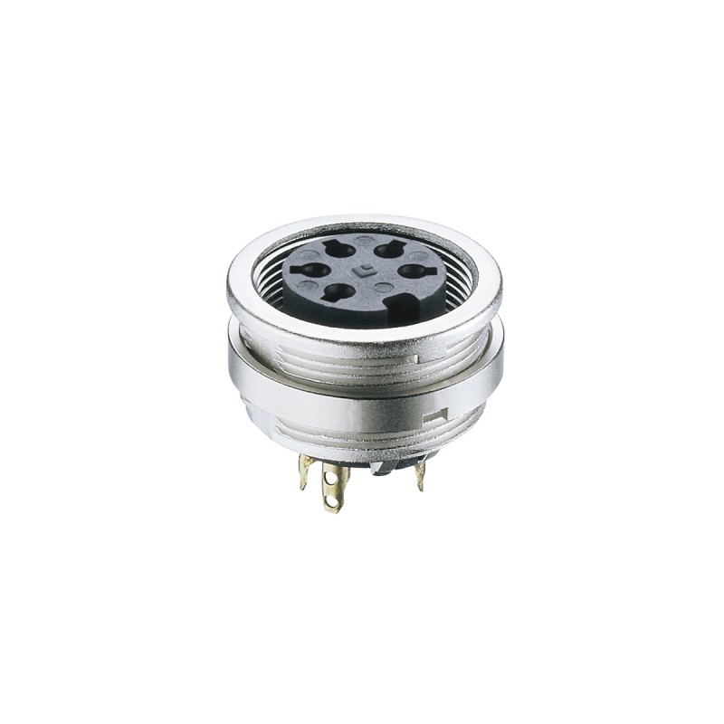 1 pcs : KFV 81 - IP 40 CHASSIS SOCKET FRONT MOUNT