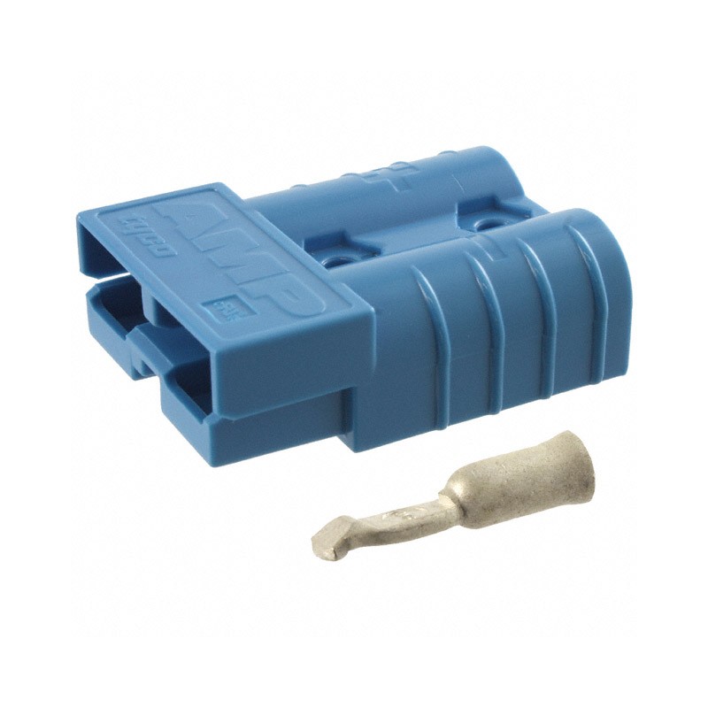 1 pcs : 647892-5 - CONN PLUG 2POS IN-LINE CRIMP