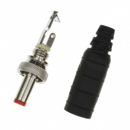 1 pcs : 767KS12 - CONN PWR PLUG 2.1X5.5MM SOLDER