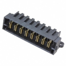 1 pcs : MPT-08-01-01-L-RA-SD - CONN HDR 8POS 5.00MM R/A SLDR