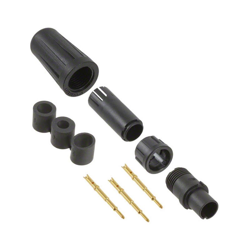 1 pcs : EN2C3M20DC - CONN PLUG MALE 3POS GOLD CRIMP