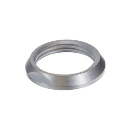 1 pcs : GEC.0E.240.LC - CONN CONICAL NUT SILVER