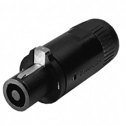 1 pcs : HPCC4F - CONN CIRC PLUG 4POS SILVER QC