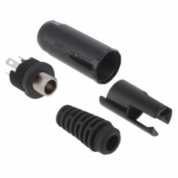 1 pcs : L712ACF - DC POWER JACK, IN-LINE, 2.5MM, L