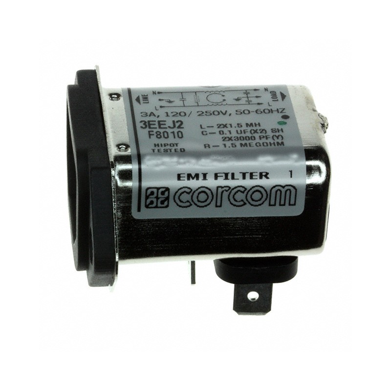 1 pcs : 3EEJ2 - PWR ENT RCPT IEC320-C14 PANEL QC