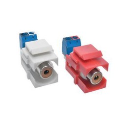 1 pcs : A050-000-ST-KJ - RCA FEMALE AUDIO TO SCREW TERMIN