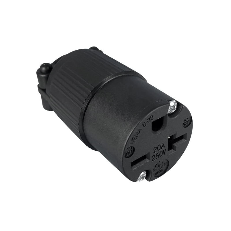 1 pcs : Q-728 - PWR ENT PLUG NEMA6-20 STR SCREW