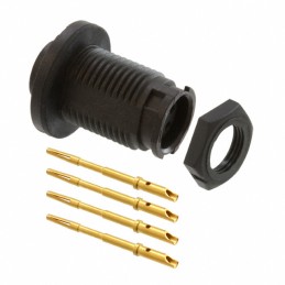 1 pcs : EN2P4F22 - CONN RCPT FMALE 4POS GOLD CRIMP