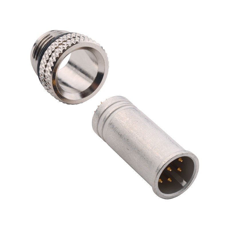 1 pcs : 858-008-103RLS4 - CONN RCPT MALE 8P GOLD SLDR CUP