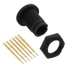 1 pcs : EN2P6M26K - CONN RCPT MALE 6POS GOLD CRIMP