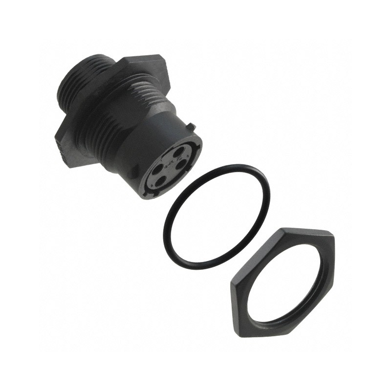 1 pcs : UTS7124S - CONN RCPT HSG FMALE 4POS PNL MT