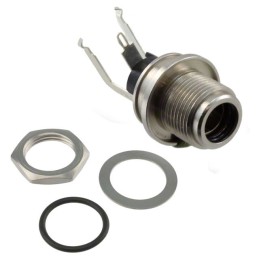 1 pcs : L712RAS - CONN PWR JACK 2.5X5.5MM SOLDER