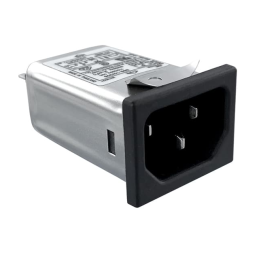 1 pcs : 869-10/008 - PWR ENT RCPT IEC320-C14 PANEL QC