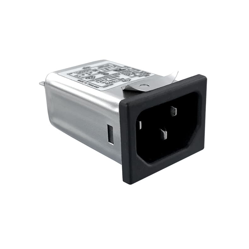 1 pcs : 869-10/008 - PWR ENT RCPT IEC320-C14 PANEL QC