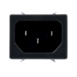 1 pcs : 869-10/008 - PWR ENT RCPT IEC320-C14 PANEL QC