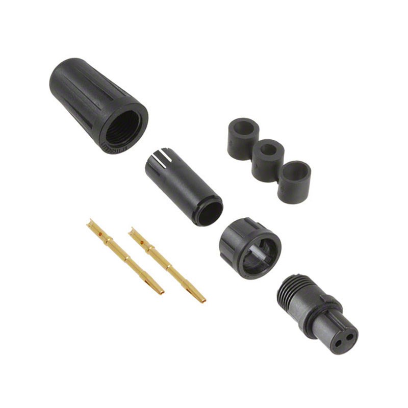 1 pcs : EN2C2F20DC - CONN PLUG FMALE 2POS GOLD CRIMP