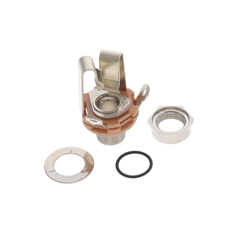 1 pcs : 12BW07 - SEALED 1/4' JACK, STEREO, OPEN C