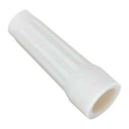 1 pcs : PLBR30400 - CONN STRAIN RELIEF WHITE