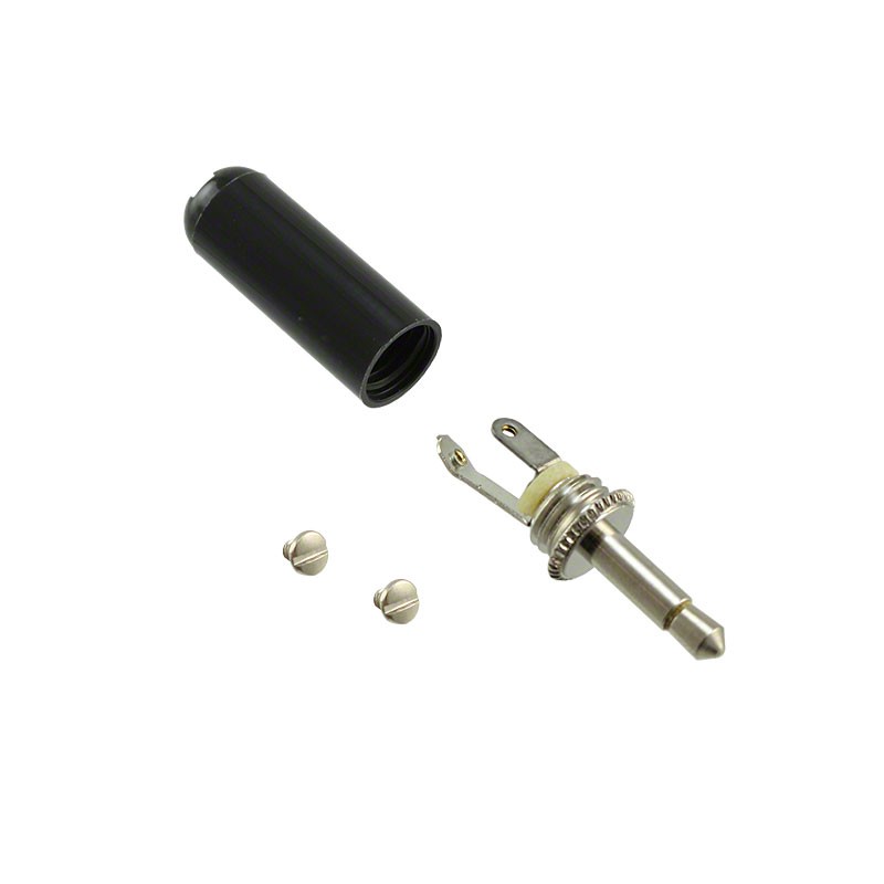 1 pcs : 740 - CONN PLUG MONO 3.55MM 2COND