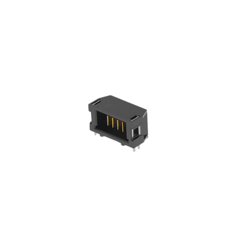1 pcs : UMPT-10-01-L-RA-WT-TR - CONN HDR 10POS 2.00MM R/A SLDR