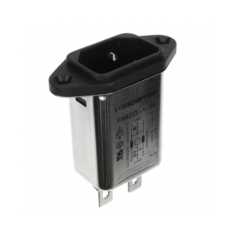 1 pcs : FN9233-1-06 - PWR ENT RCPT IEC320-C14 PANEL QC