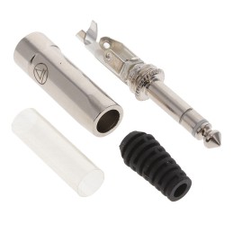 1 pcs : 297F - 1/4' PLUG W/ FLEX RELIEF, STEREO