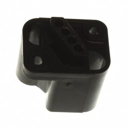 1 pcs : 212609-1 - CONN PLUG HSG DRAWER 4POS BLK