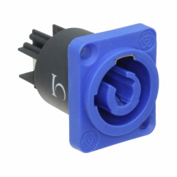 1 pcs : IO-PRC3MPA - PRO WALL JACK - BLUE