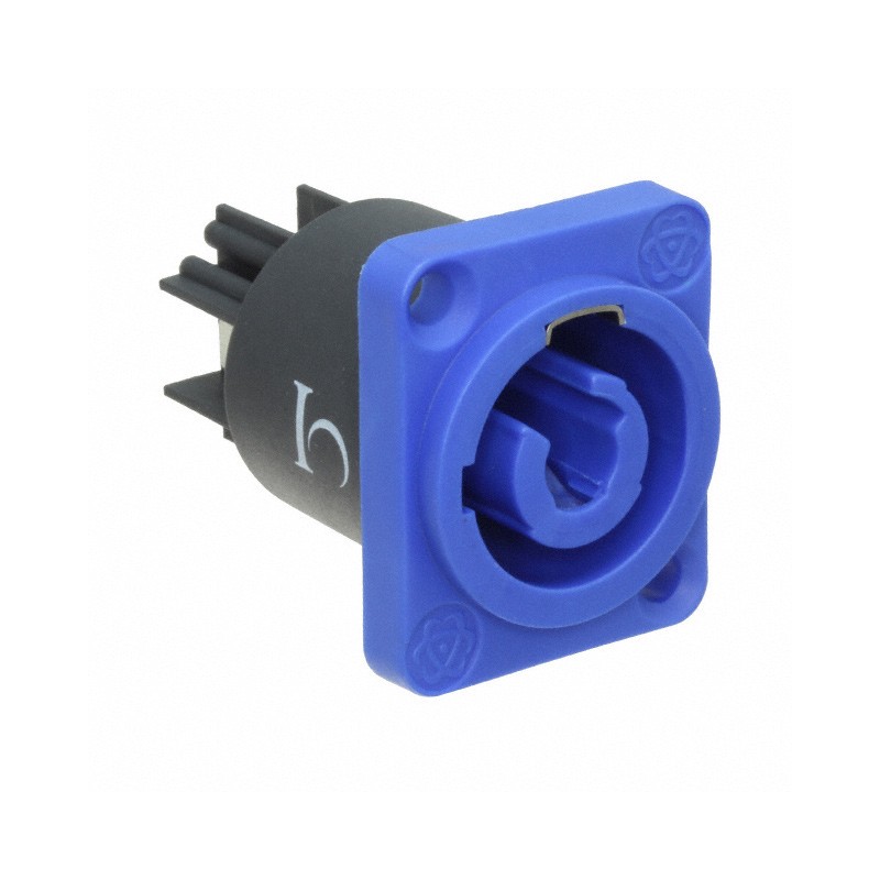 1 pcs : IO-PRC3MPA - PRO WALL JACK - BLUE