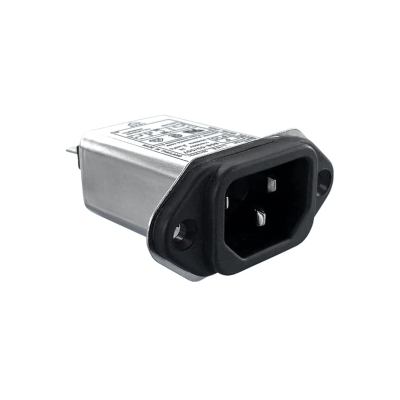 1 pcs : 858-03/007 - PWR ENT RCPT IEC320-C14 PANEL QC