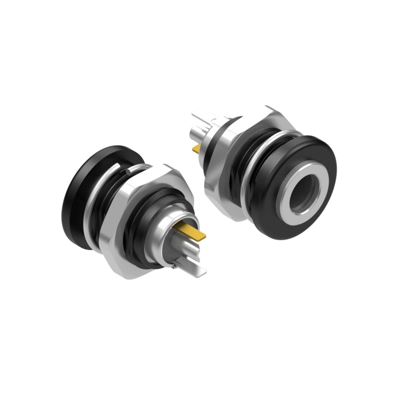 1 pcs : 54-00310 - CONN JACK PNL 5.5X2.5MM SWITCH