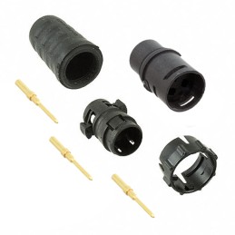 1 pcs : EN3C3MCX - CONN PLUG MALE 3POS GOLD CRIMP