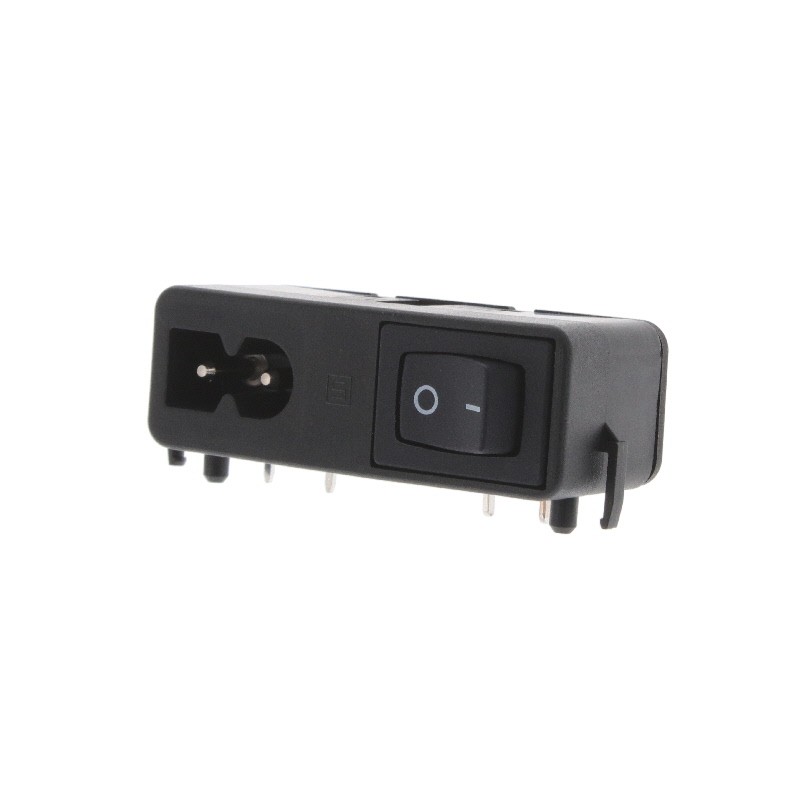 1 pcs : CMF2.1131.12 - PWR ENT MOD RCPT IEC320-C8 PANEL