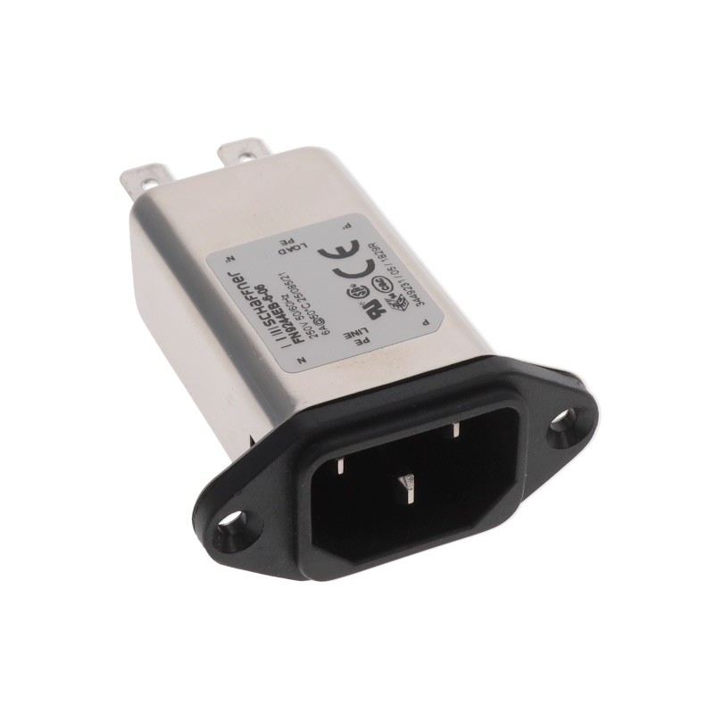 1 pcs : FN9244EB-6-06 - PWR ENT RCPT IEC320-C14 PANEL QC