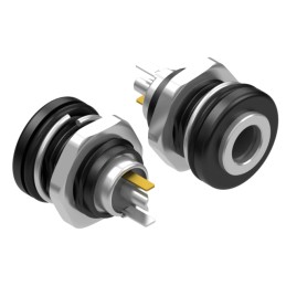 1 pcs : 54-00308 - CONN JACK PNL 5.5X2.5MM SWITCH