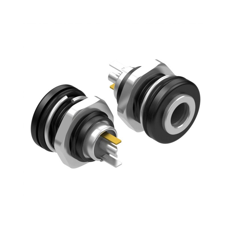 1 pcs : 54-00308 - CONN JACK PNL 5.5X2.5MM SWITCH