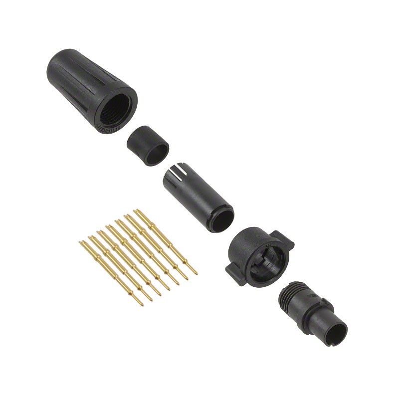 1 pcs : EN2C7M26G3W - CONN PLUG MALE 7POS GOLD CRIMP