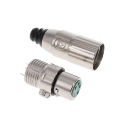 1 pcs : AAA4FZ - CONN PLUG FMALE XLR 4POS SOLDER