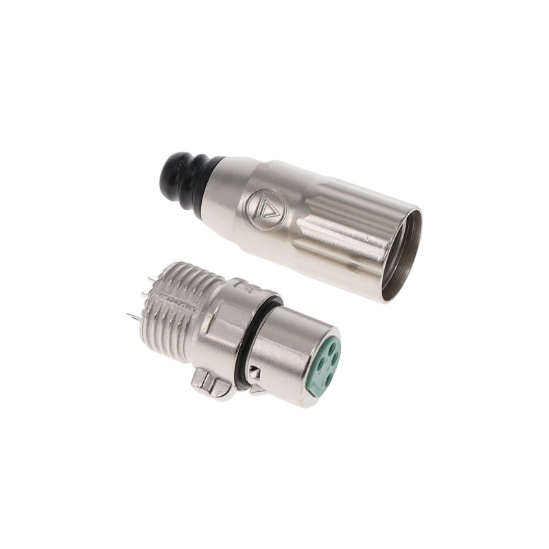 1 pcs : AAA4FZ - CONN PLUG FMALE XLR 4POS SOLDER