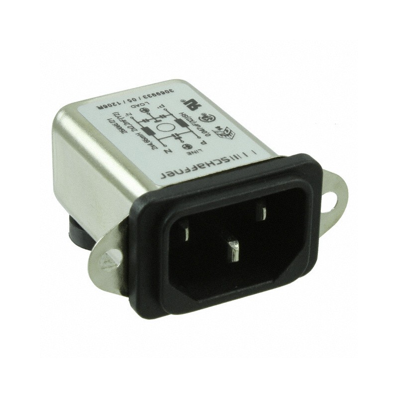 1 pcs : FN9226-1-06 - PWR ENT RCPT IEC320-C14 PANEL QC